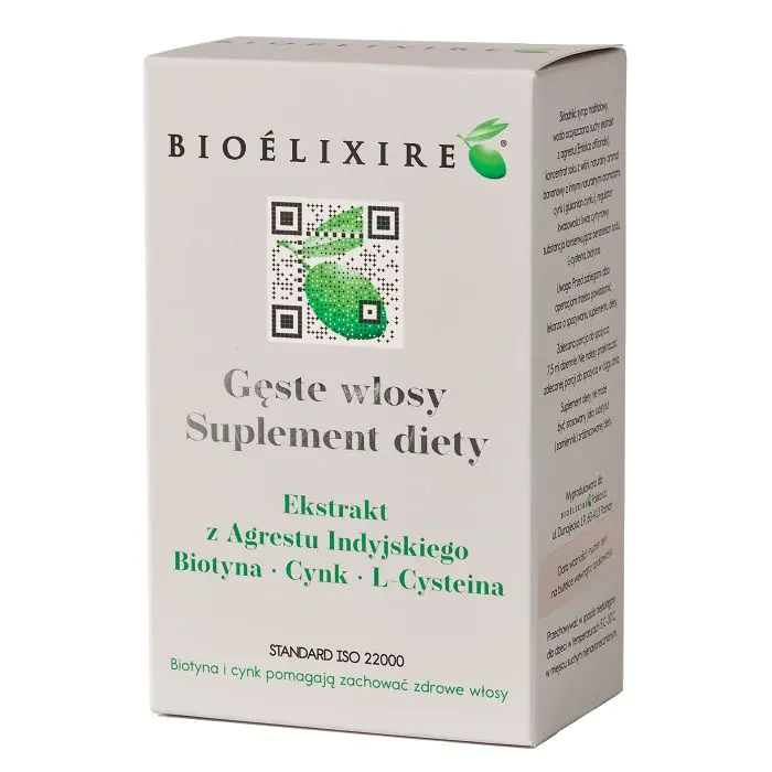 Bioelixire Gusta kosa, ekstrakt indijskog ogrozda, biotin, cink, L-cistein, tečnost