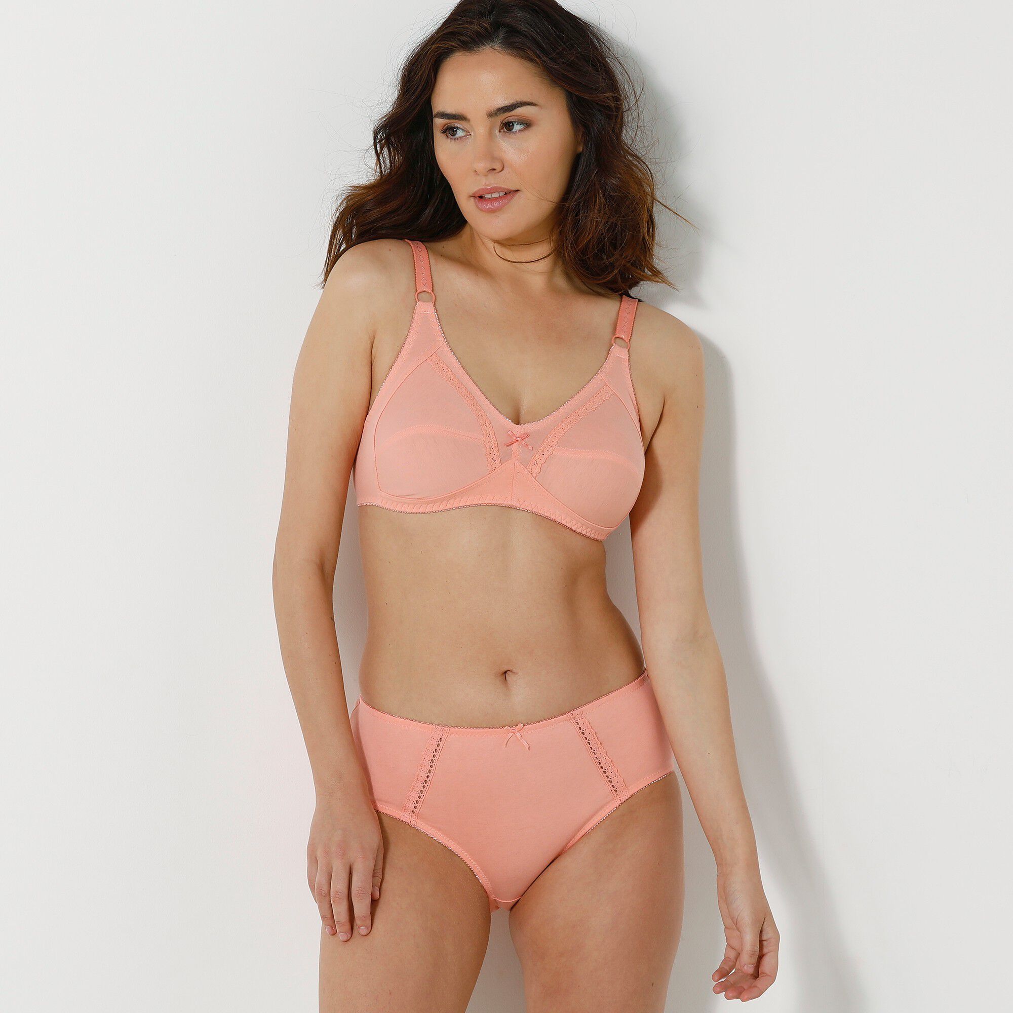 Culotte maxi en coton ajouré