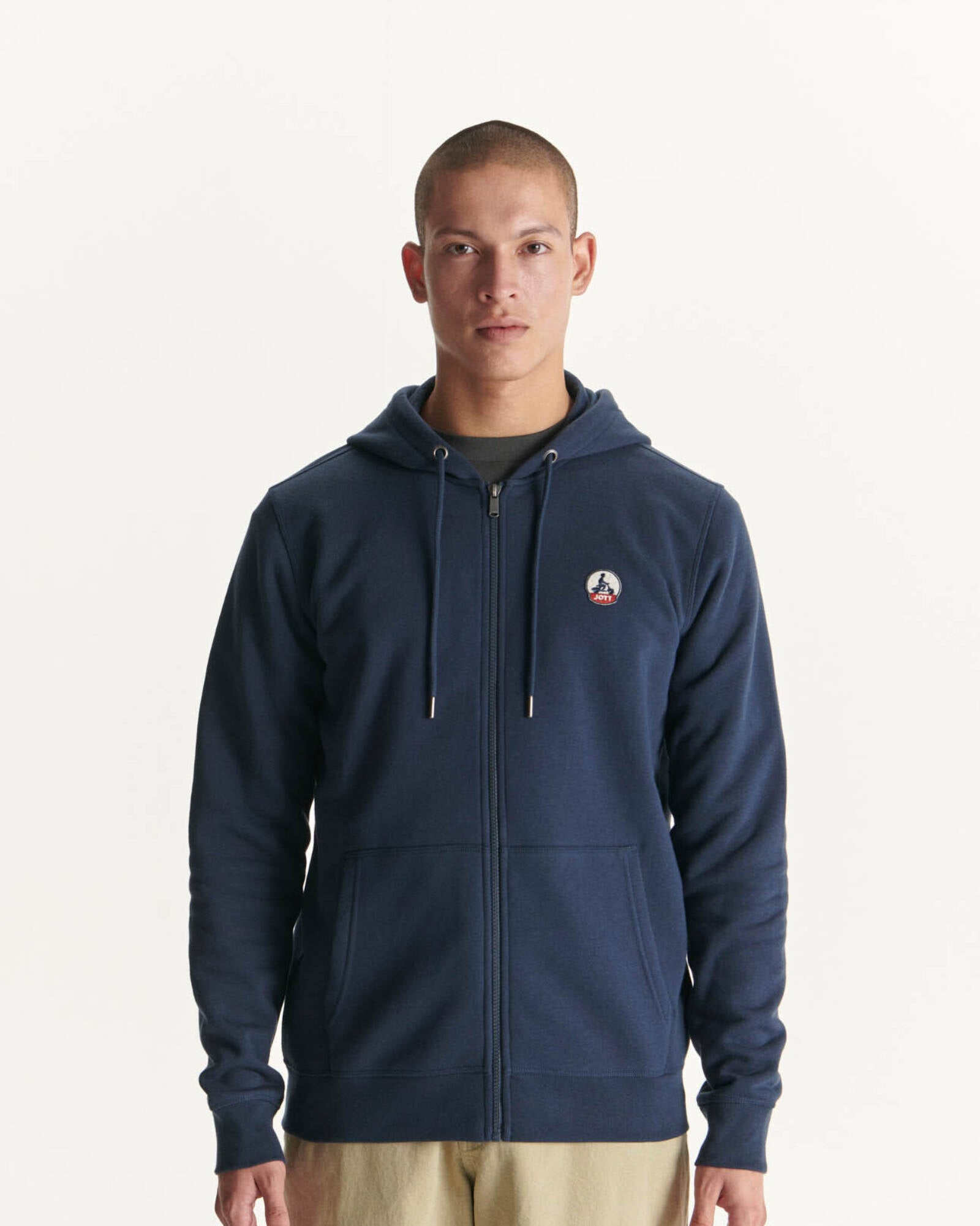 Sweat à capuche homme en coton biologique Marine Mexico