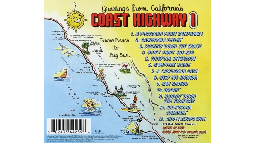 A Postcard From California (CD)