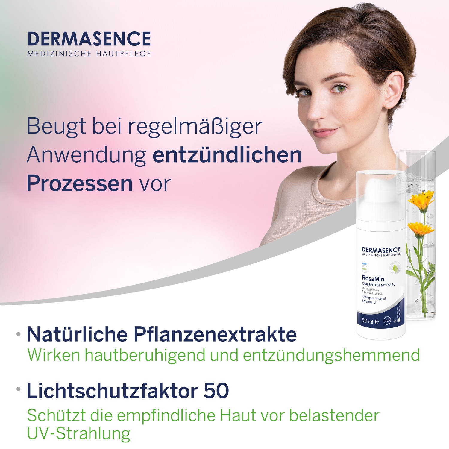 RosaMin Tagespflege Emulsion LSF 50