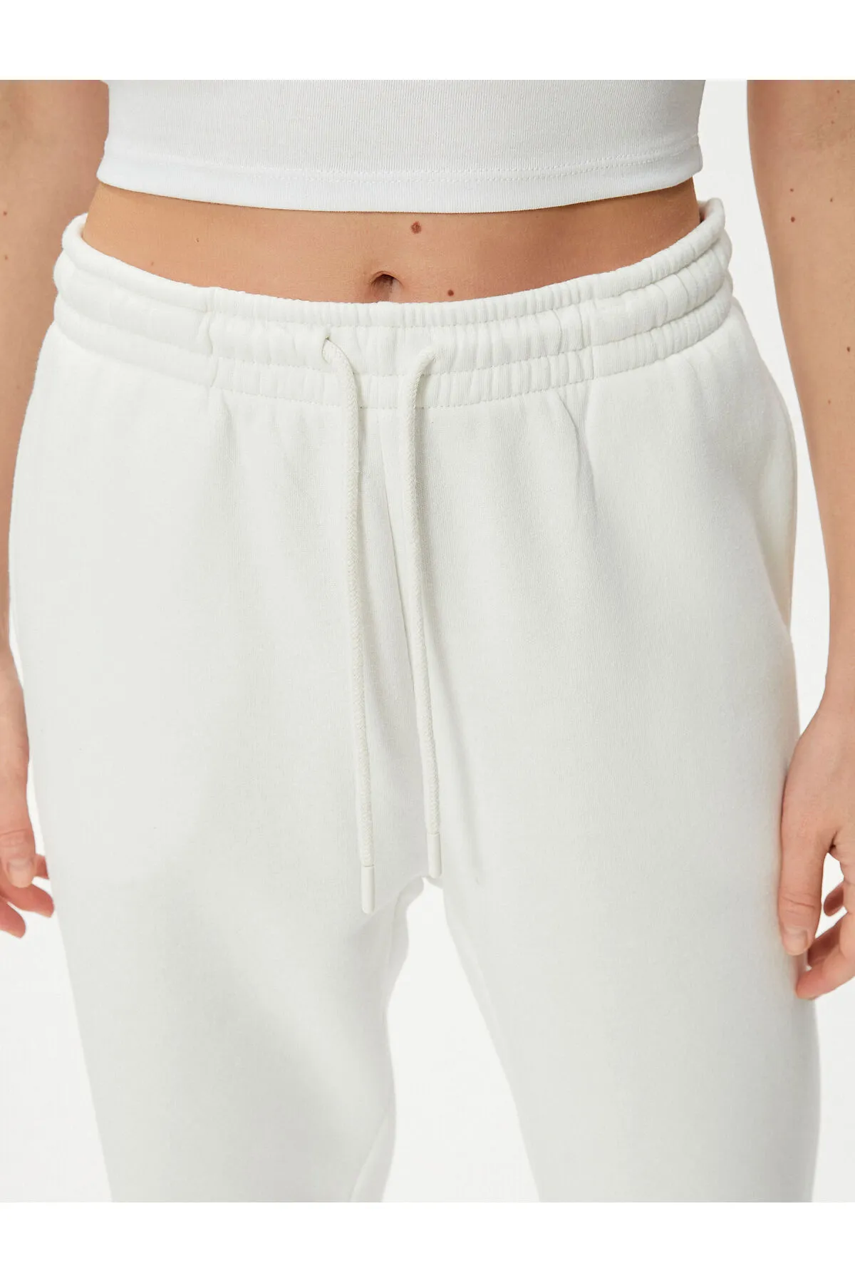 Koton  Jogger-Jogginghose mit Schnürung und normaler Taille