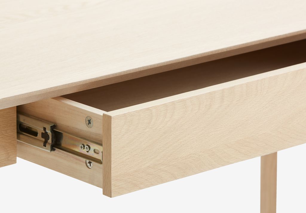 KALBY Schreibtisch 60x120 helle Eiche