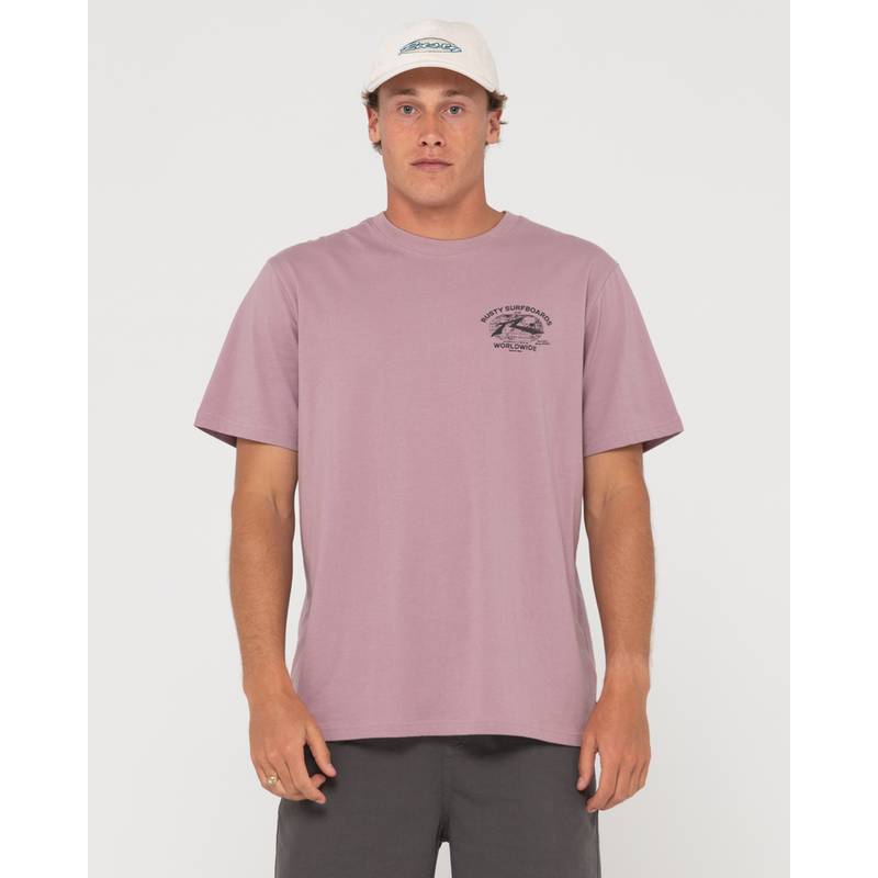 RUSTY ALWAYS PUMPING SHORT SLEEVE TEE T-Shirt Herren