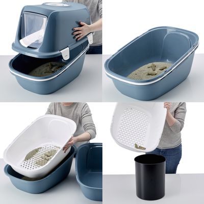 Savic Katzentoilette Reina mit Sieb