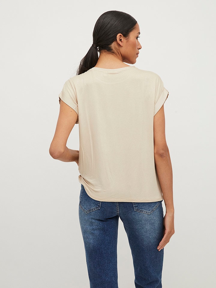 Vila Shirt in Creme günstig kaufen