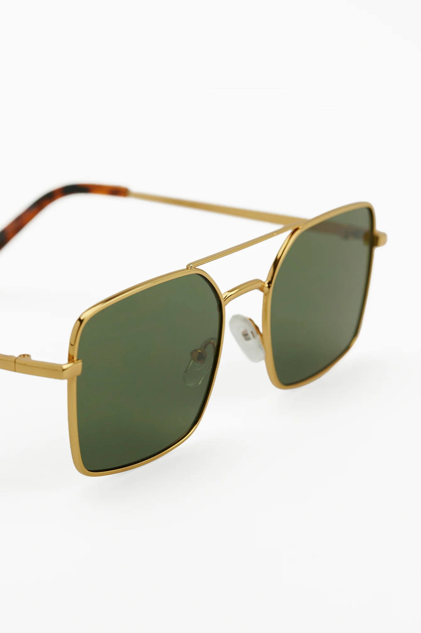 Recycelte Wide Wire Frame Sonnenbrille