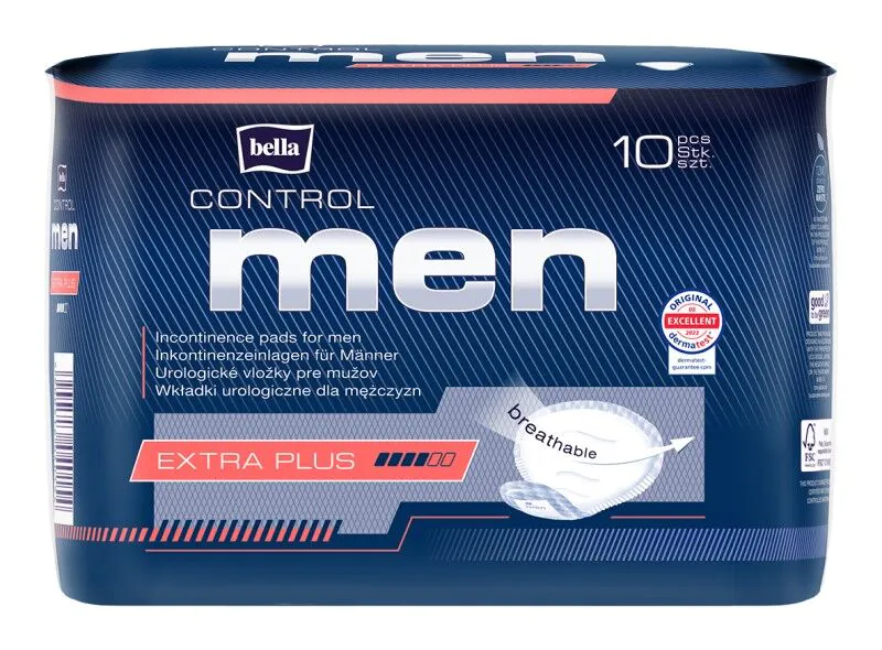 Bella Control Men Extra Plus - ulošci za uriniranje za muškarce 10 kom.