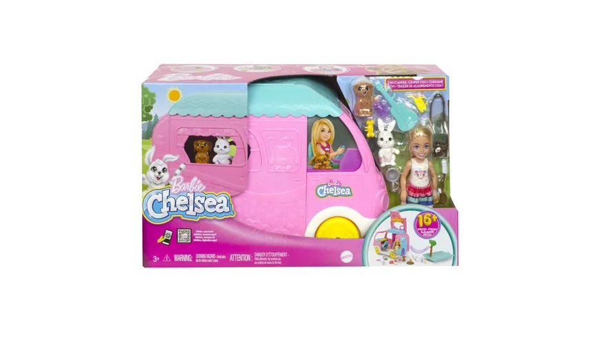 Barbie Chelsea 2-in-1 Camper