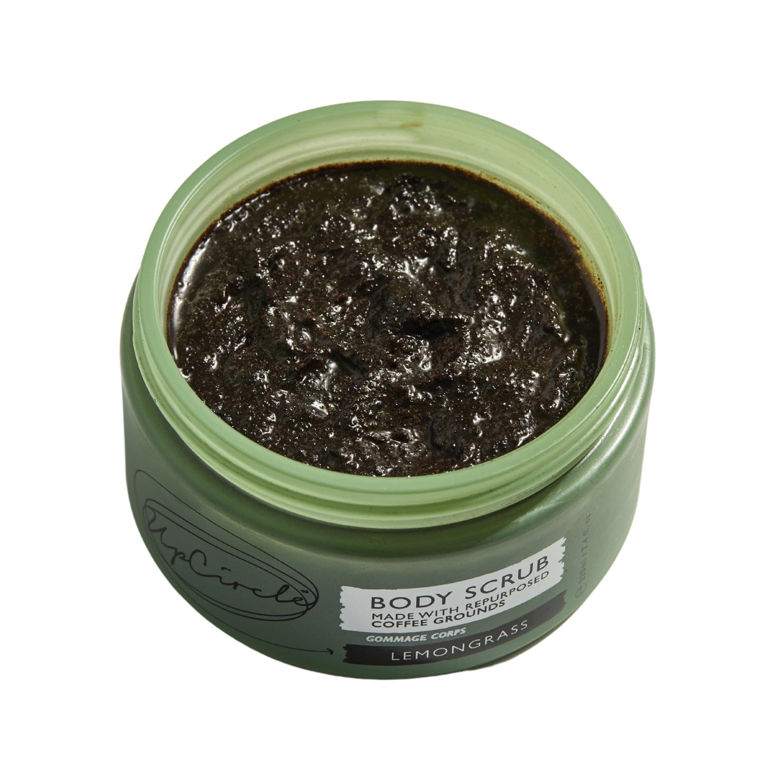 Kaffee Körper Scrub mit Zitronengras