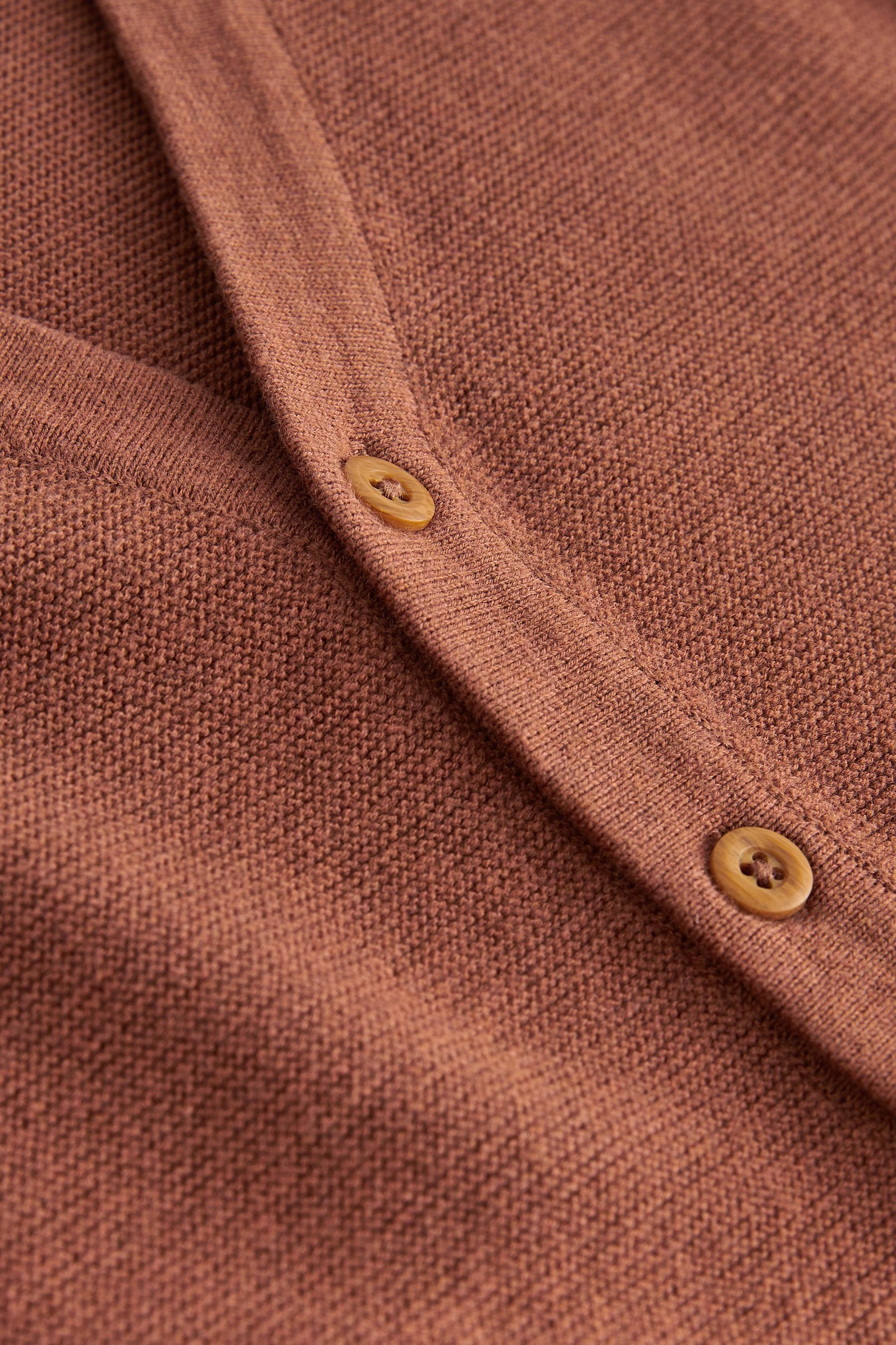 Next Strickjacke Strickjacke mit durchgehender Knopfleiste (1-tlg)