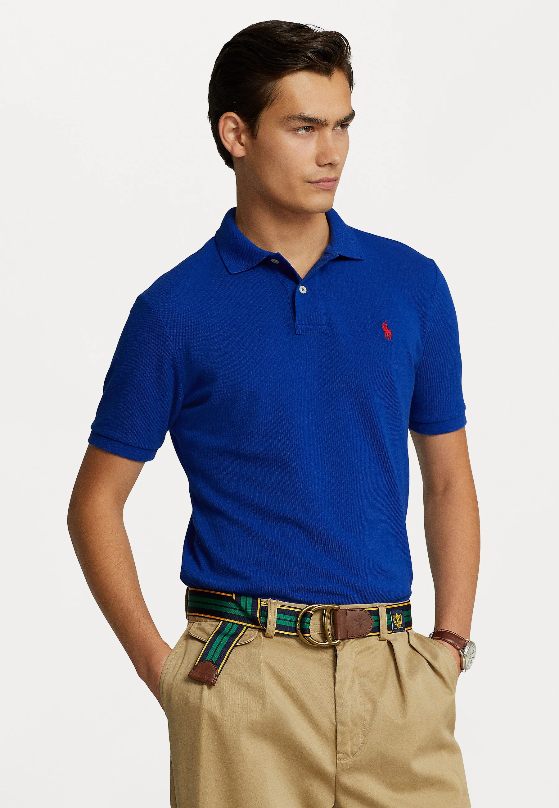 Polo Ralph Lauren Camisa polo de malla ajustada personalizada - Polo
