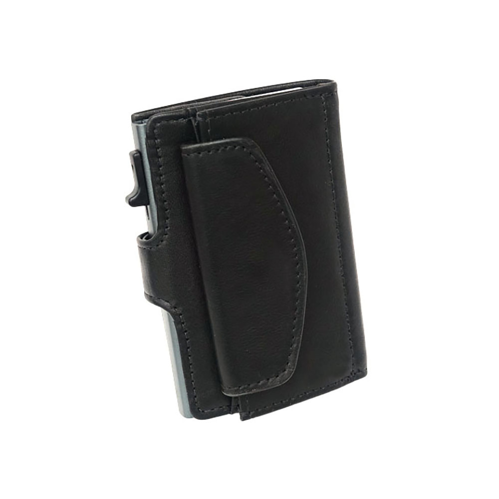 Leder-Geldbörse SLIM RFID mit Kartenhalter
