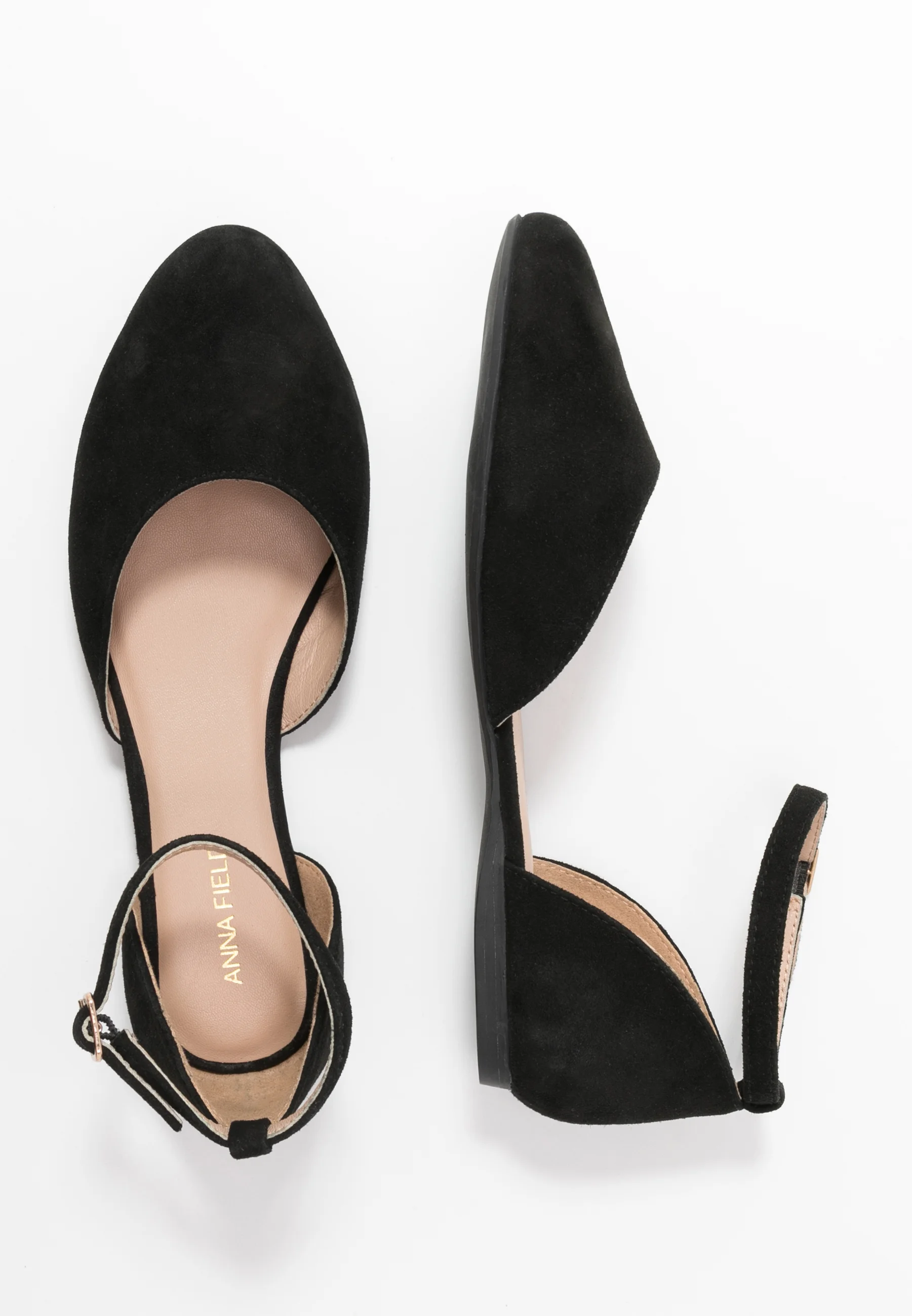 Anna Field Wide Fit LEATHER - Bailarinas con correa