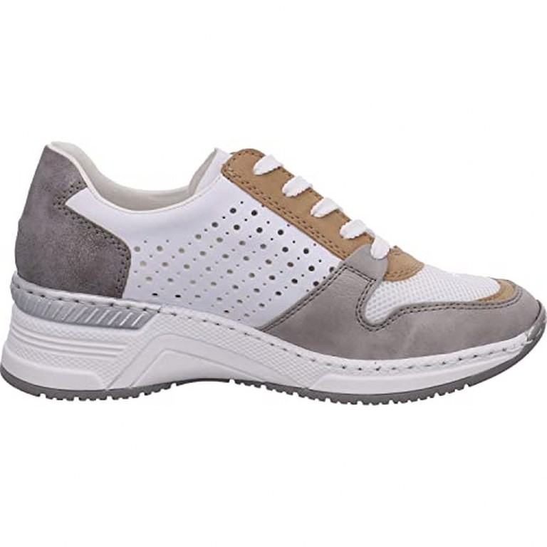 RIEKER Stiefeletten weiss