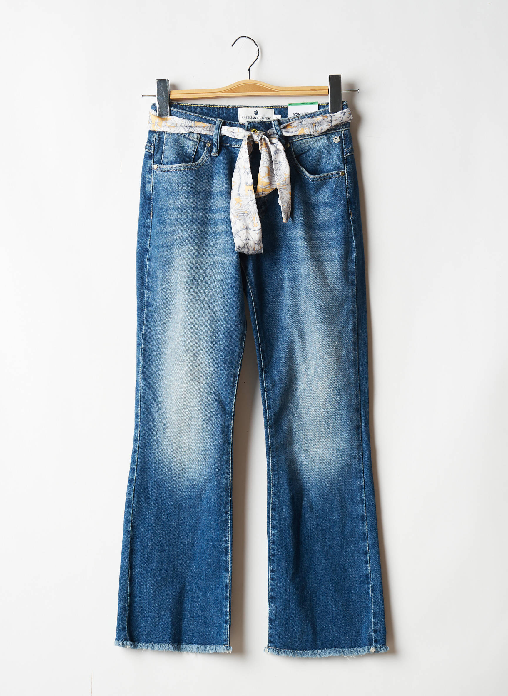 Freeman T Porter Jeans Bootcut Femme couleur bleu