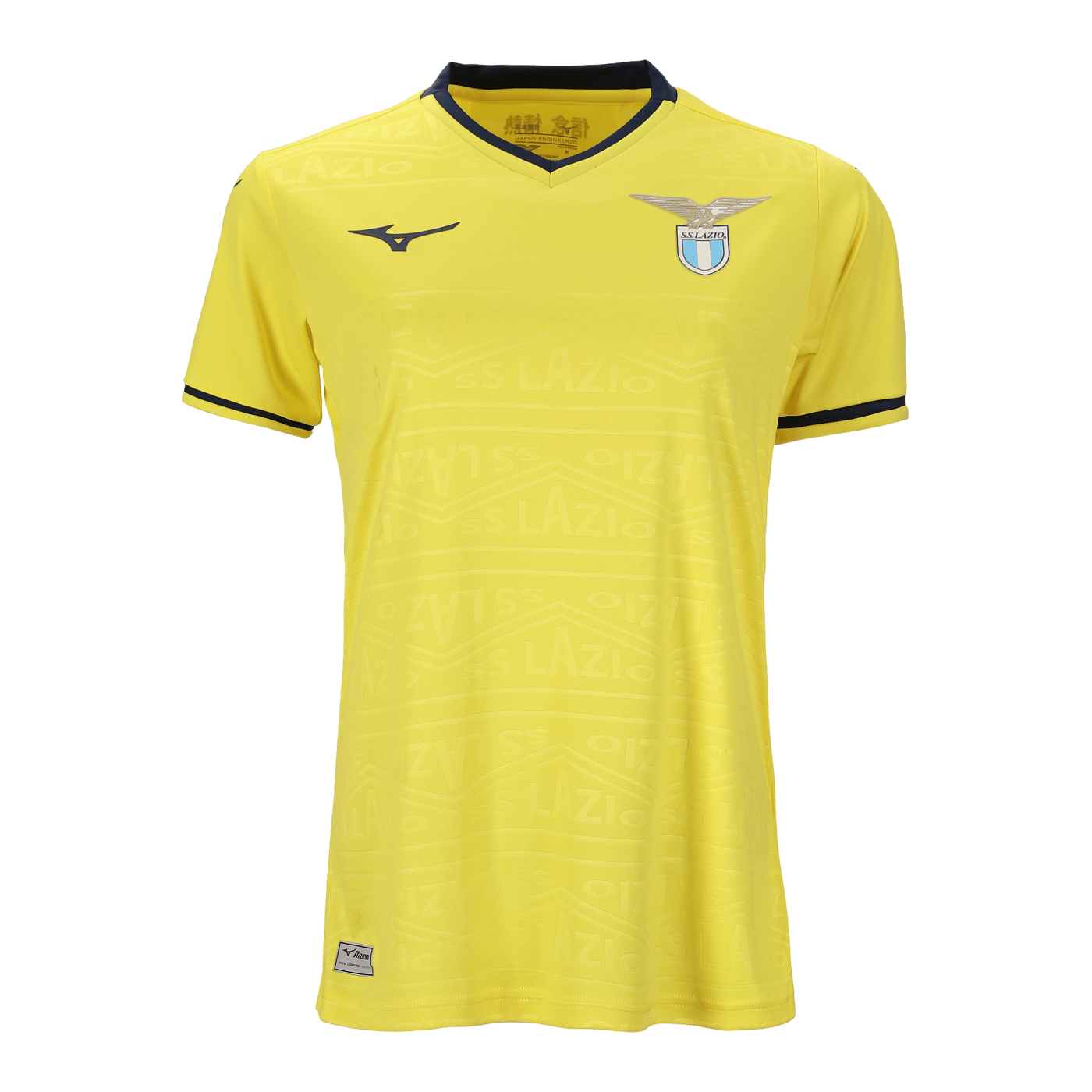 Mizuno Lazio Rom Trikot Away 2024/2025 Kids Gelb F43