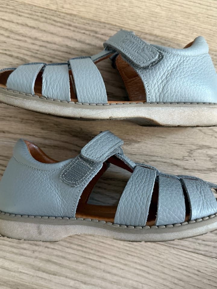 lamino Leder-Halbsandalen in Grau günstig kaufen 29