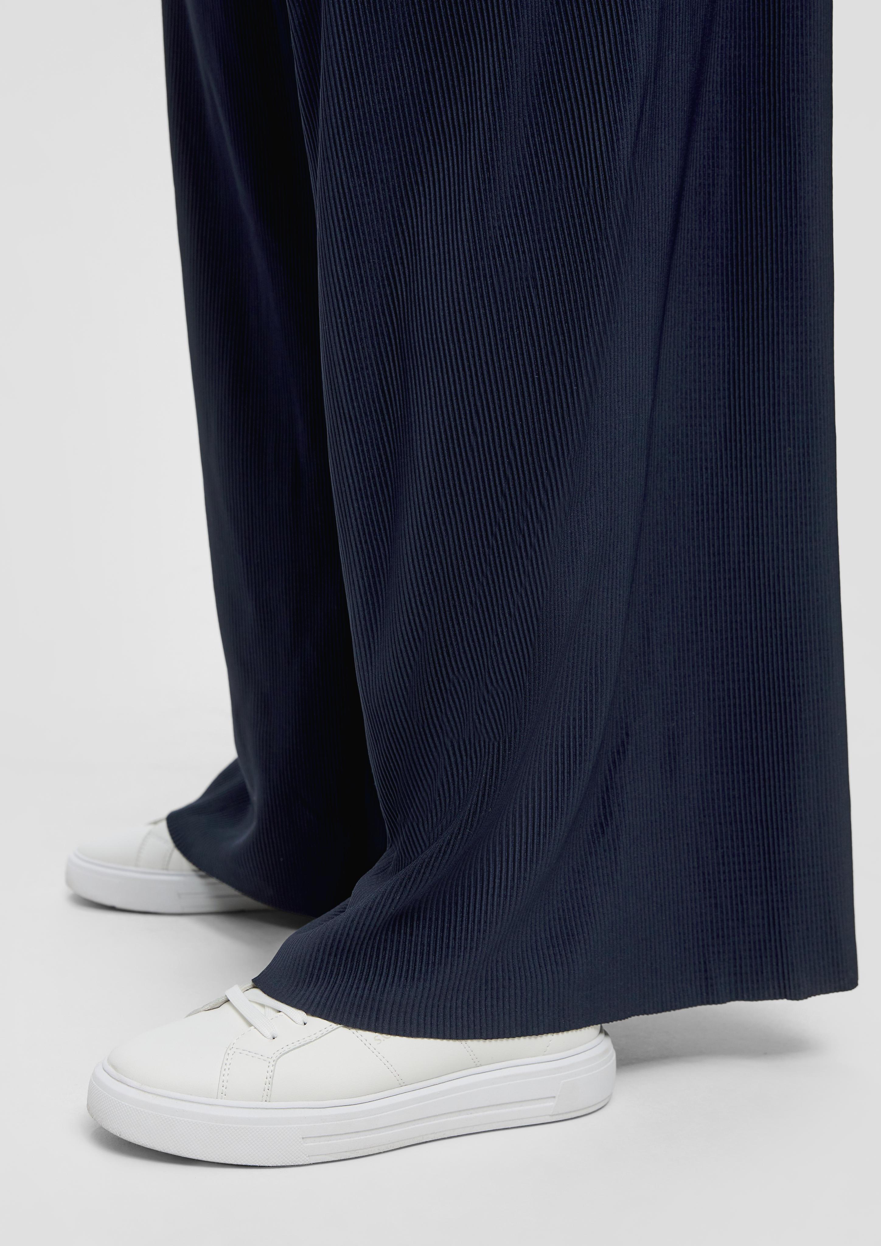 Weite plissierte Hose aus Jersey  2151574-5959
