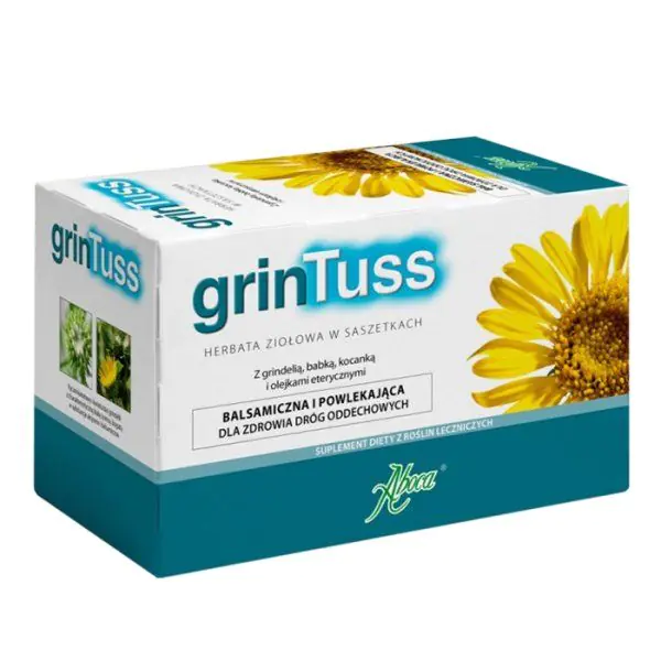 Aboca Grintuss Herbal Tea Shashetki