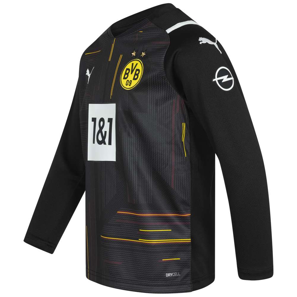Borussia Dortmund BVB 09 PUMA Kinder Torwart Trikot 759101-49