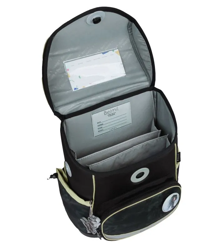 Belmil Premium Compact Plus Schulra﻿nzen-Set 5-tlg - Grey Stone