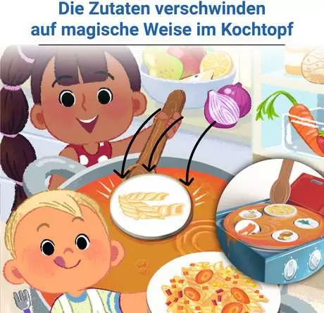 Wir spielen Kochen - Kinderspiel ab 2.5 Jahren