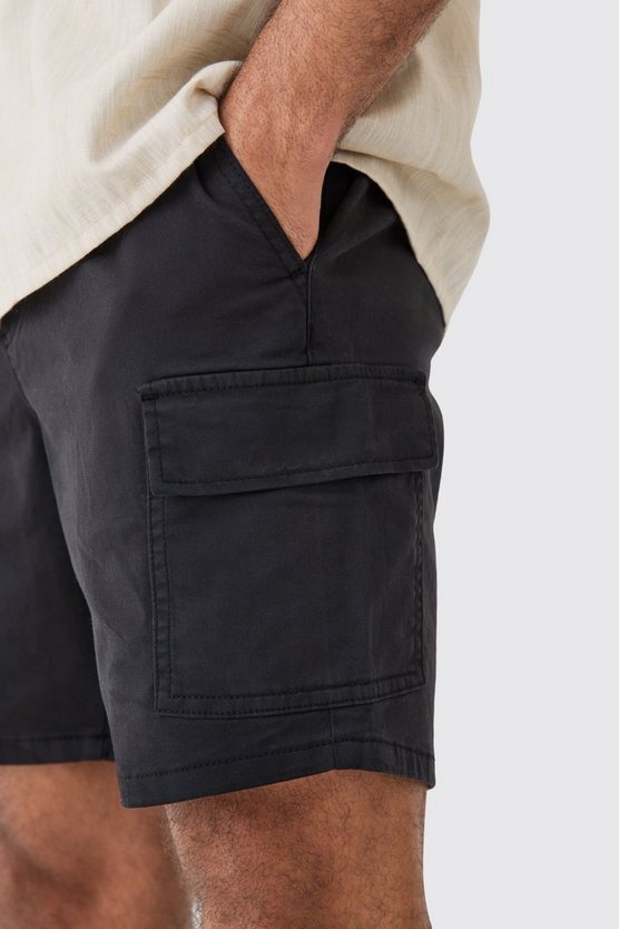 Slim-Fit Cargo-Shorts