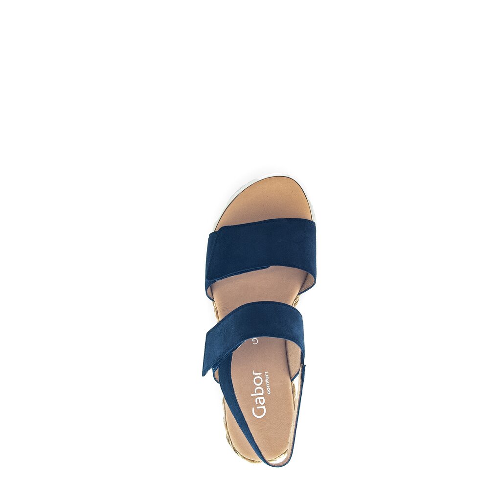 Gabor comfort Keilsandalette blau