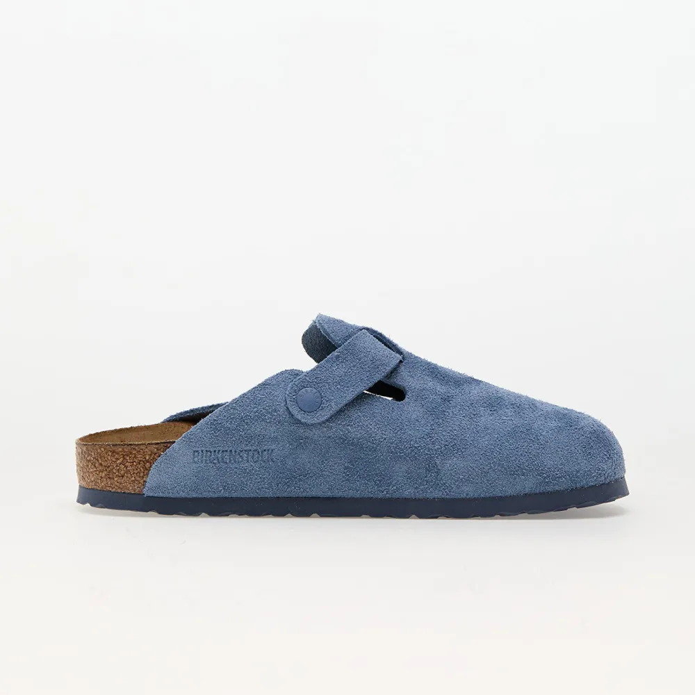 Birkenstock Boston BS Suede Leather 1026804 / blau