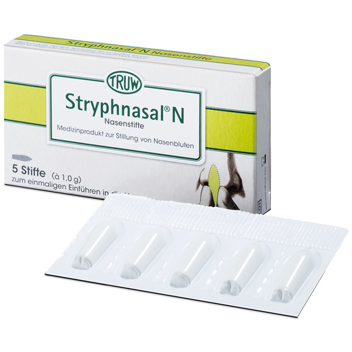 STRYPHNASAL N Nasenstifte  5 St  Stifte