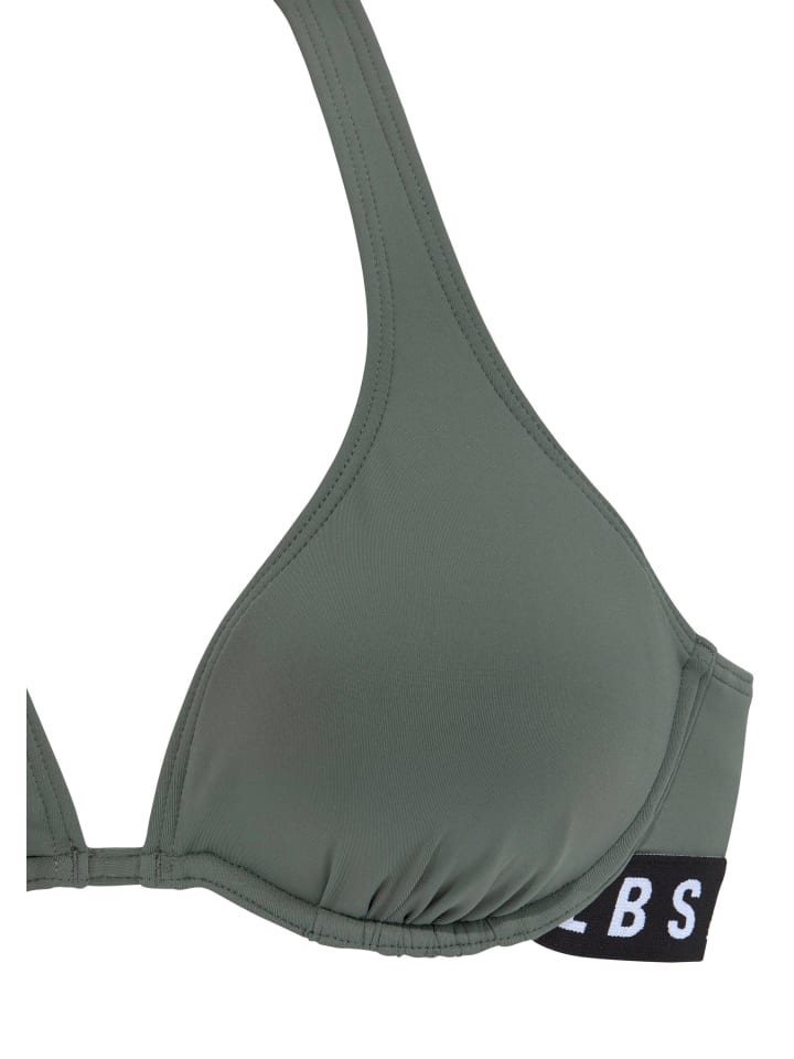 ELBSAND Bügel-Bikini in oliv günstig kaufen