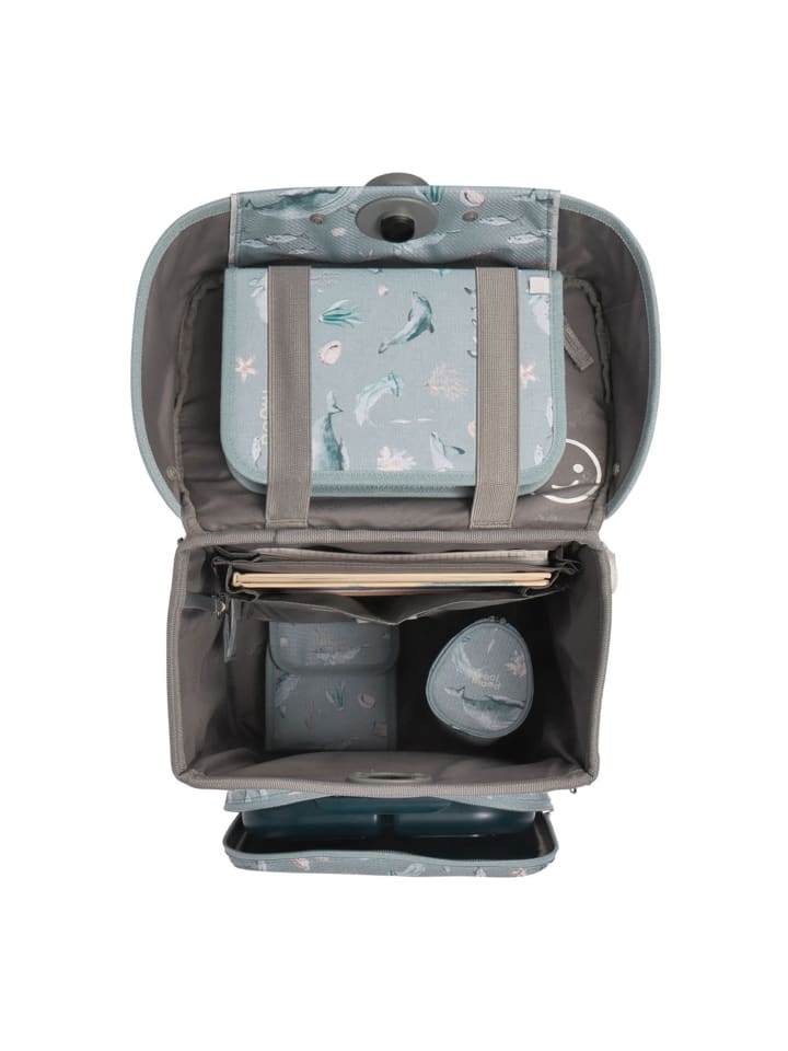 SCHOOL-MOOD Champion Maxx Schulranzen-Set in Aqua günstig kaufen onesize