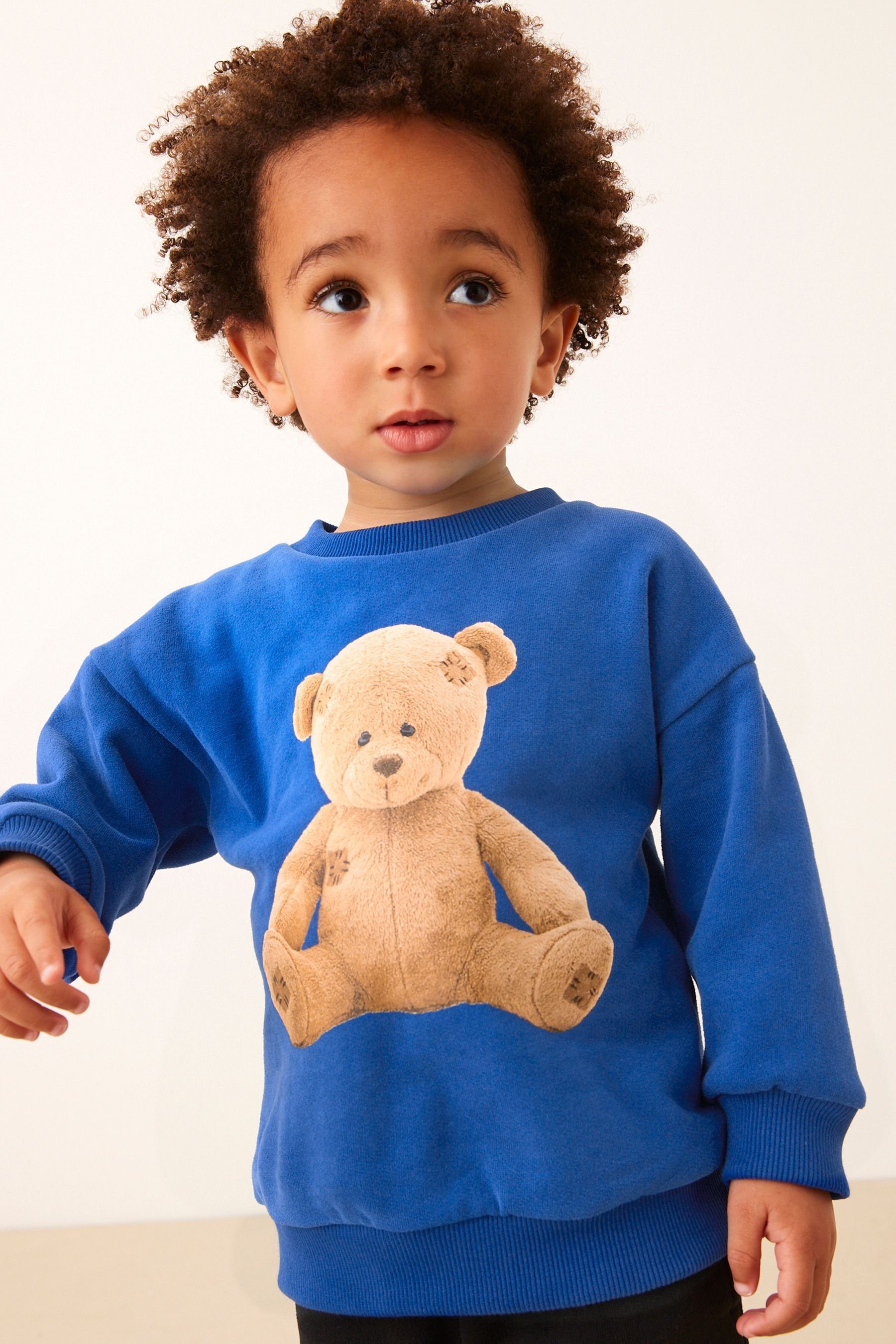 Next Sweatanzug Sweatshirt mit Motiv und Jogginghose im Set (2-tlg)