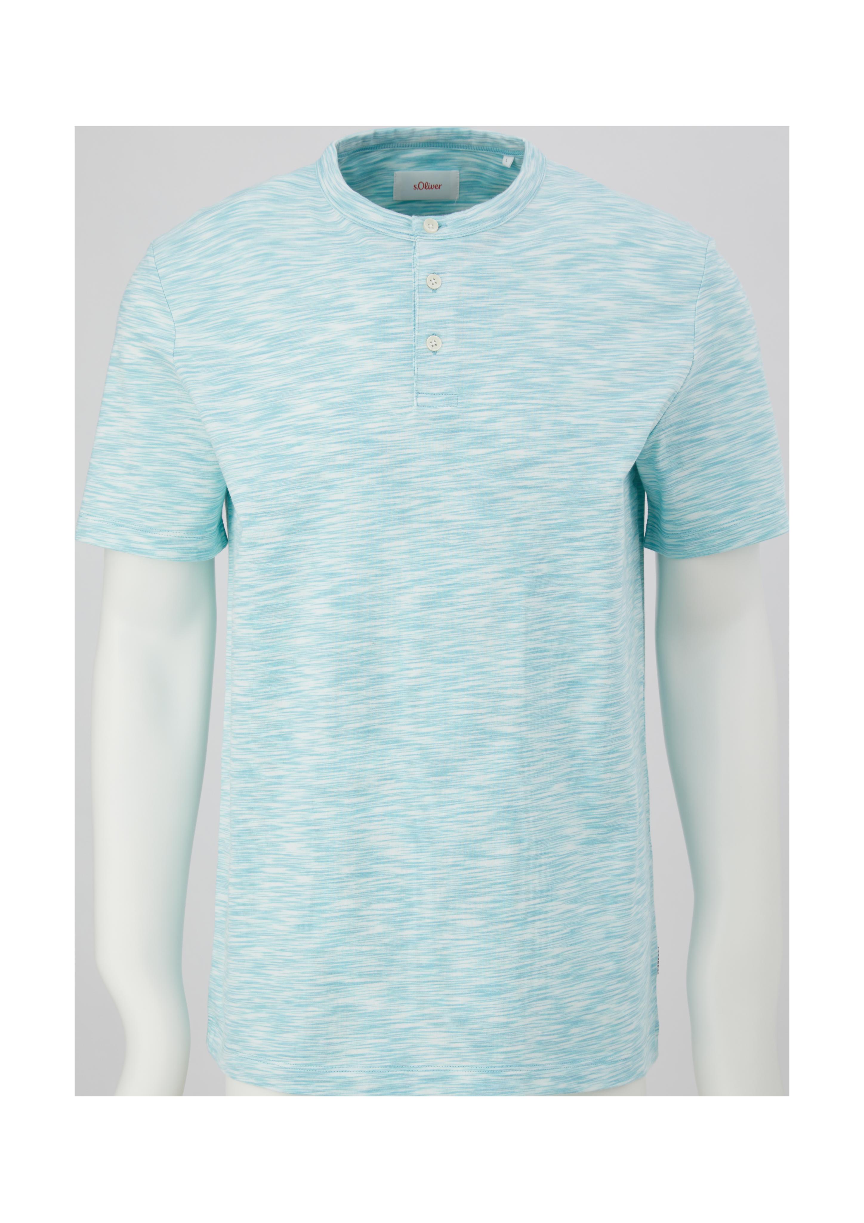 T-Shirt mit Henleyausschnitt  2129855-61W1