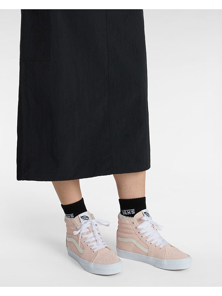Vans Leder-Sneakers in Rosa günstig kaufen