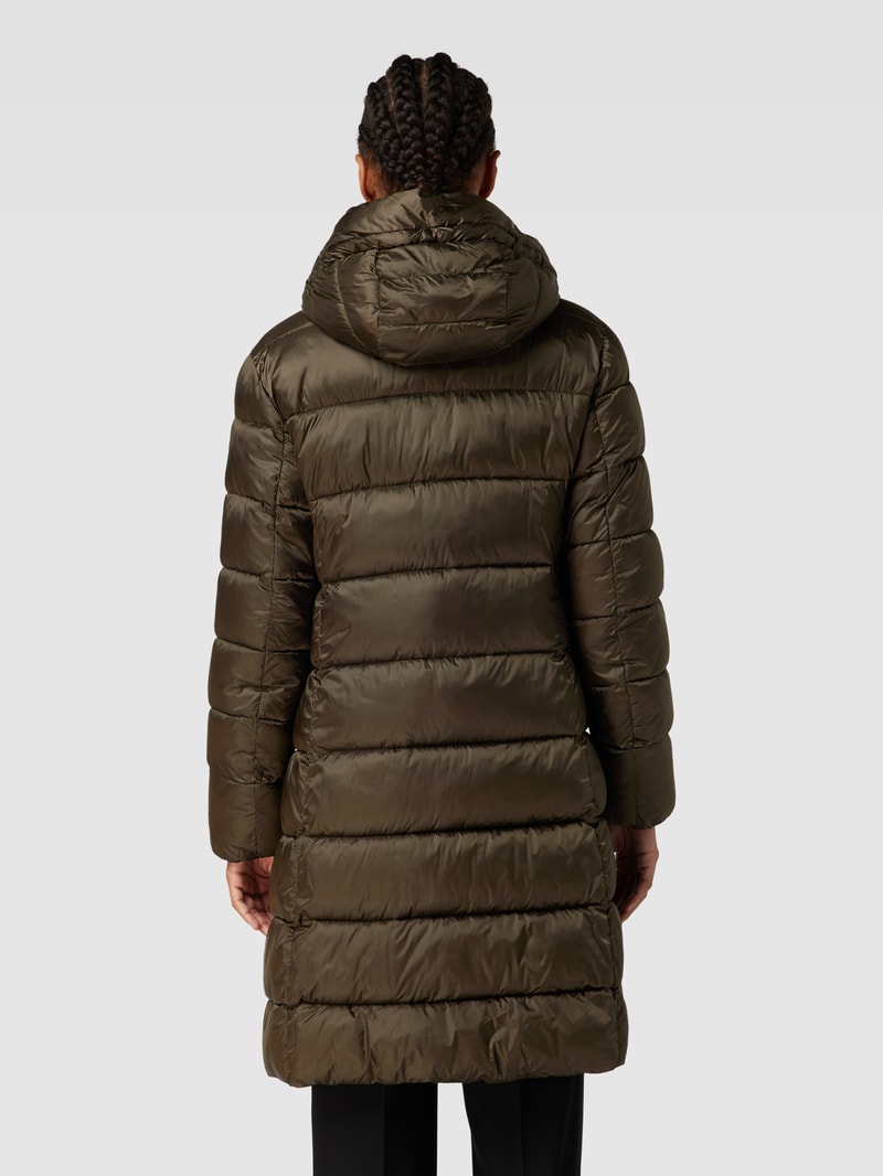 Steppmantel mit Zweiwege-Reißverschluss in khaki