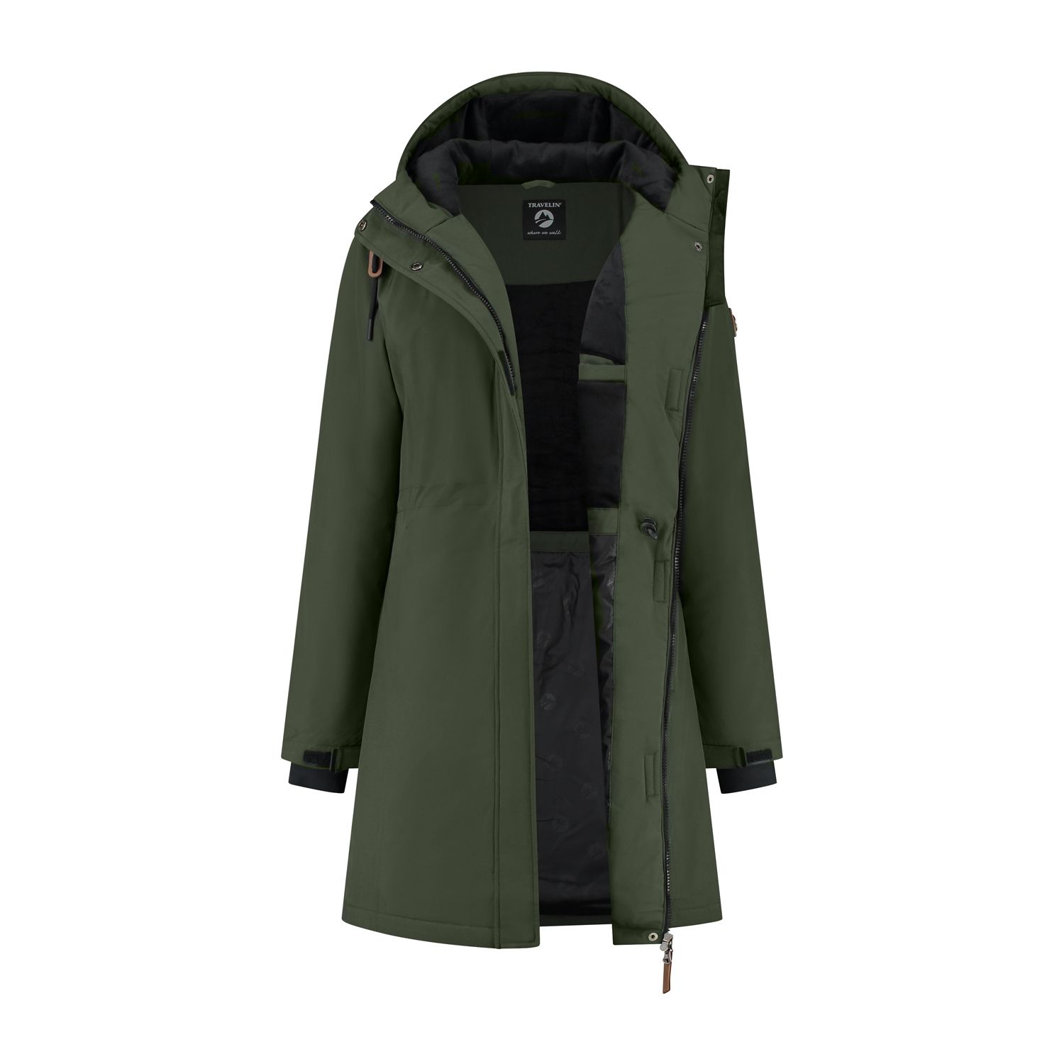 Travelin' Erla Green Damen Jacke