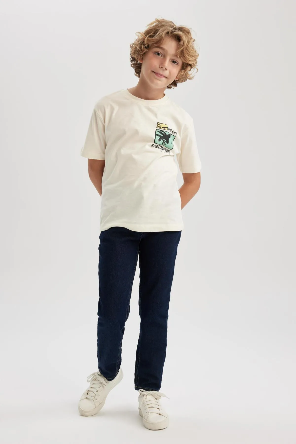 DeFacto  Slim Fit Jeans für Jungen - Schulhose A7742a823au