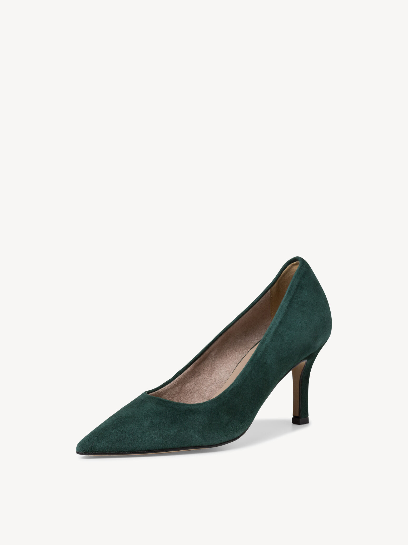 Escarpin en cuir - vert
