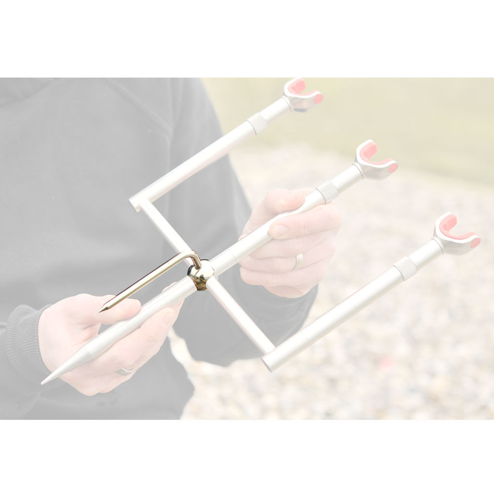 Suporte de vara de pesca Korda Singlez Spike Ball