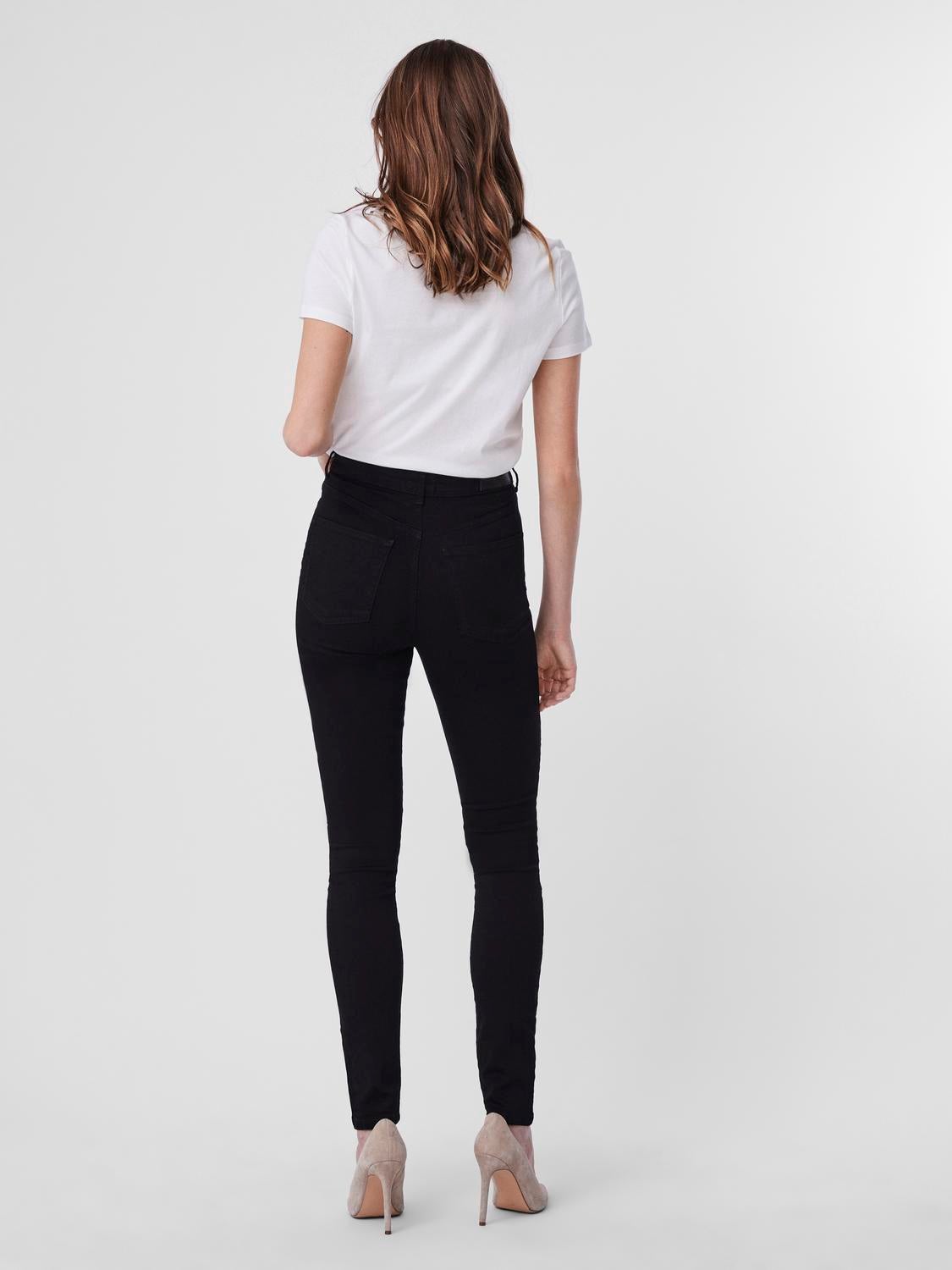 VMSANDRA Super High Rise Skinny Fit Jeans