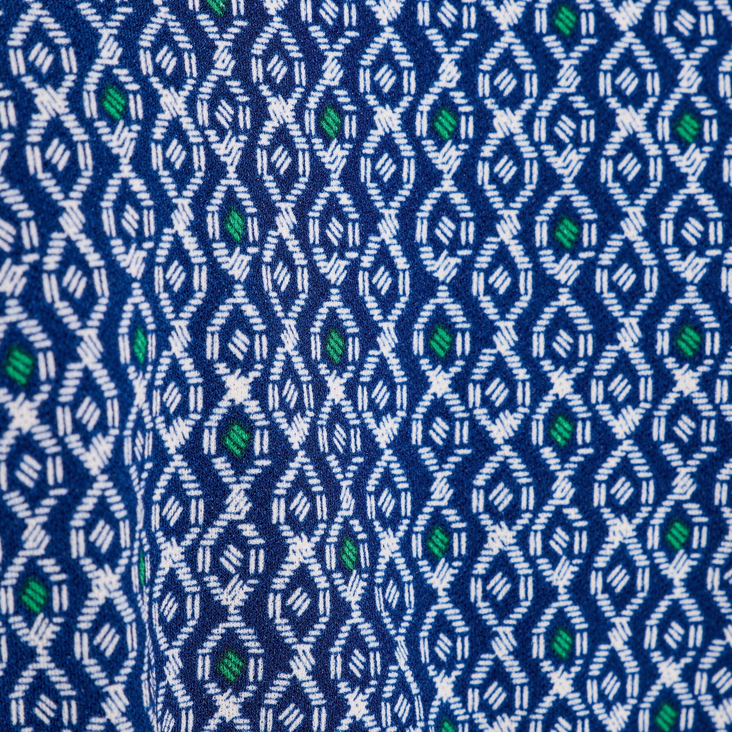 Robe évasée col cache-coeur bleu foncé femme | Cache Cache