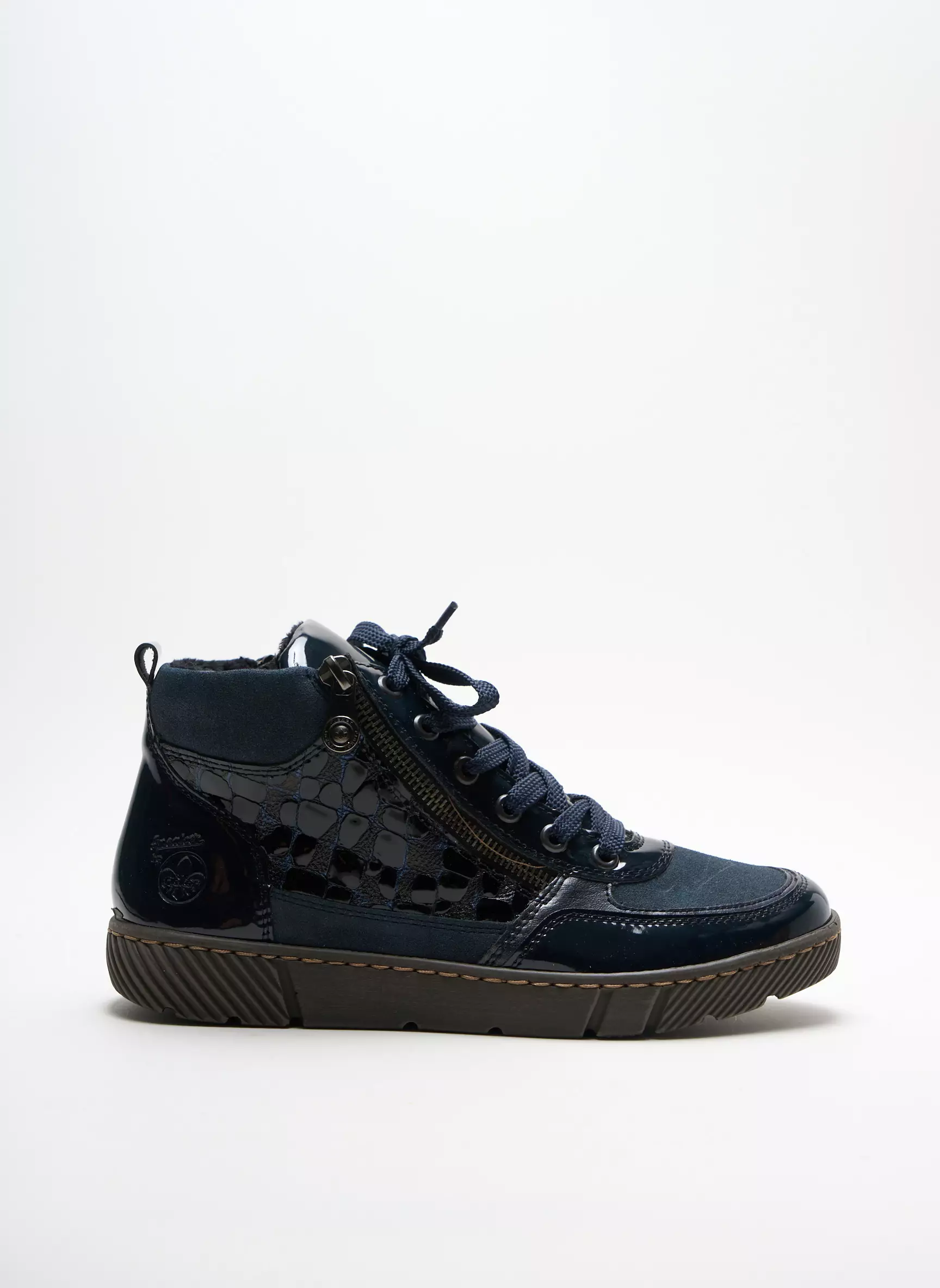 Rieker Baskets Femme couleur bleu