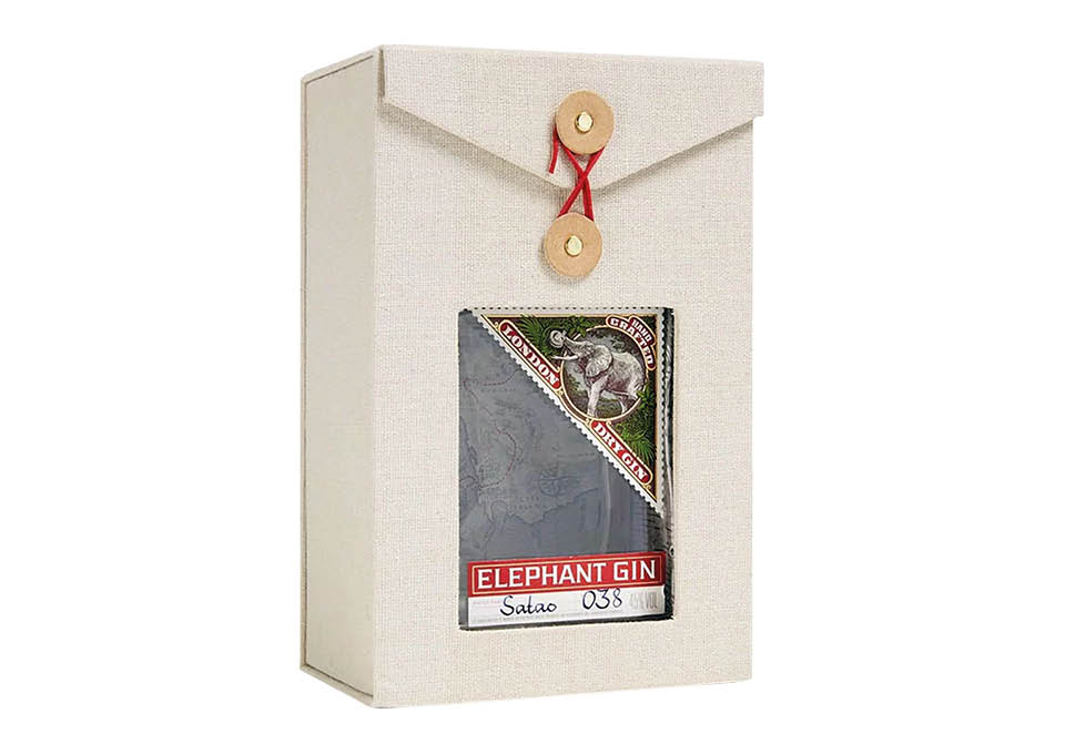 London Dry Gin Gift Box Elephant 500 ㎖, En Étui