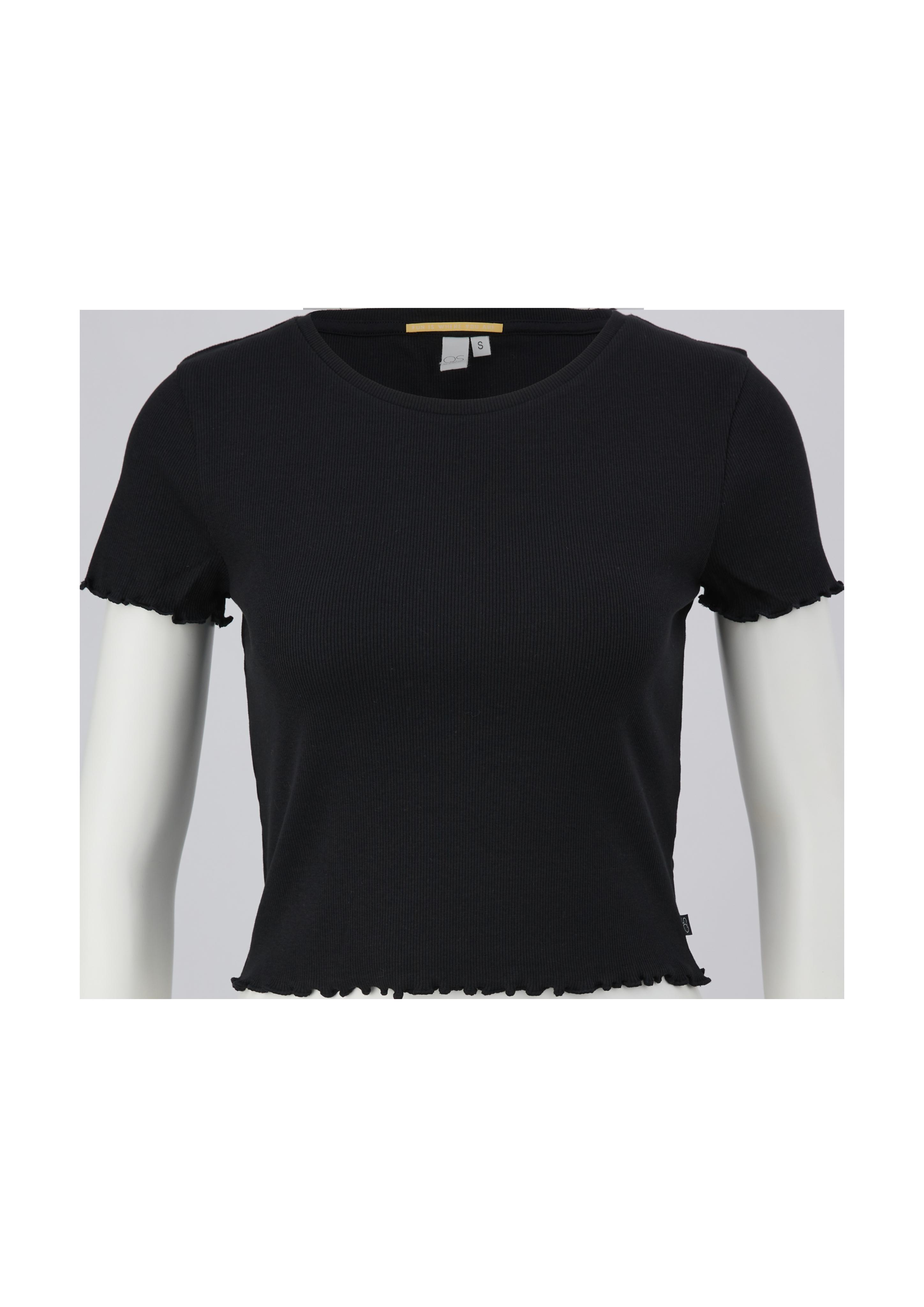 T-Shirt mit Rippstruktur  2131402-9999