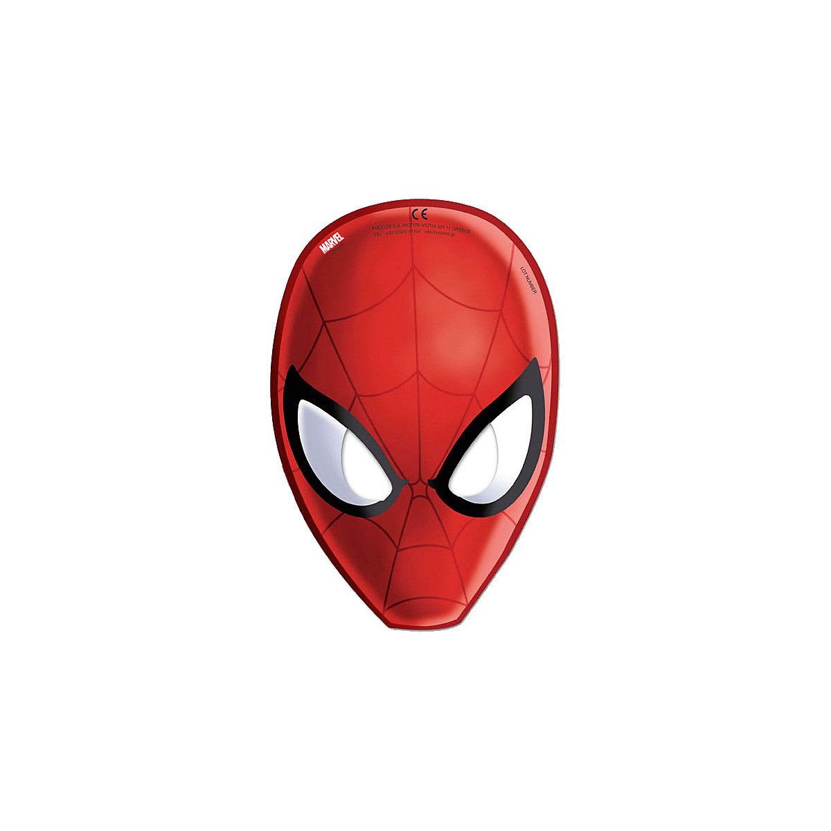 Masken Spider-Man Web Warriors, 6 Stück