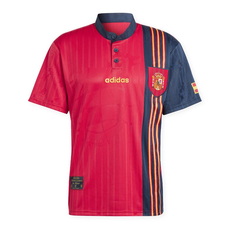 adidas Originals Spanien FEF Heim Trikot 96 rot