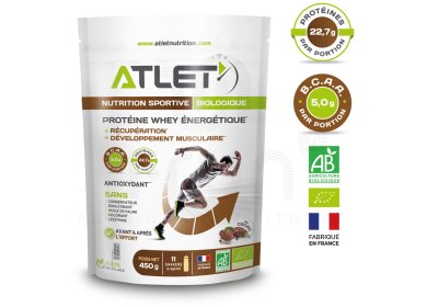 Atlet Protéine Whey Énergétique - Cacao