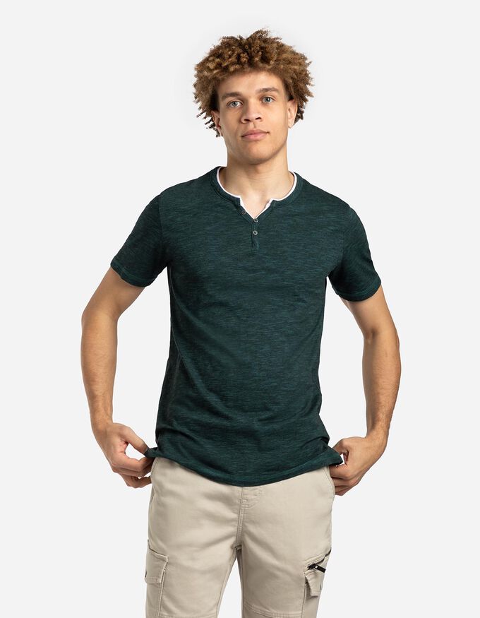 T-Shirt - Double-Layer-Look